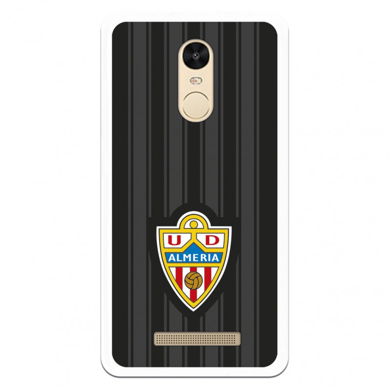 Carcasa Oficial UD Almería fondo negro para Xiaomi Redmi Note 3- La Casa de las Carcasas