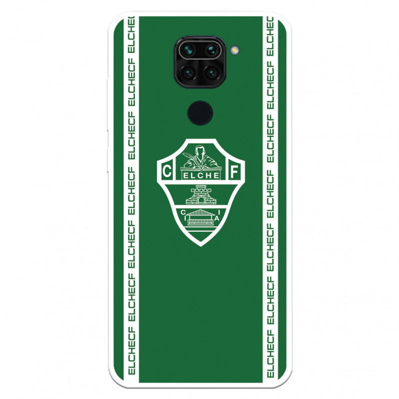 Fundaara Xiaomi Redmi Note 9 del Elche CF Escudo Fondo Verde Escudo Fondo Verde - Licencia Oficial Elche CF