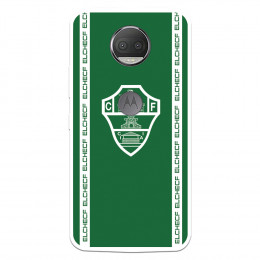 Fundaara Motorola Moto G5s Plus del Elche CF Escudo Fondo Verde Escudo Fondo Verde - Licencia Oficial Elche CF