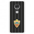 Carcasa Oficial UD Almería fondo negro para Motorola Moto G7 Plus- La Casa de las Carcasas