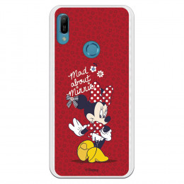 Carcasa Oficial Disney Minnie Mad about Minnie para Huawei Y6 2019- La Casa de las Carcasas