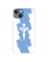 Funda para iPhone 13 del Celta Escudo Trazo Azul - Licencia Oficial RC Celta