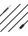 Cable de carga rápida Lightning a Jack 2m para iPhone