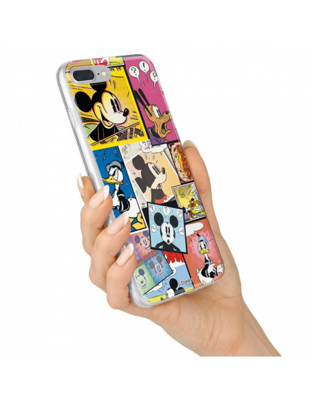 Funda para Xiaomi Redmi 10A Oficial de Disney Mickey Comic Clásicos Disney