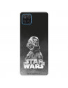 Funda para Samsung Galaxy M12 Oficial de Star Wars Darth Vader Fondo negro - Star Wars
