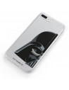 Funda para Samsung Galaxy M12 Oficial de Star Wars Darth Vader Silueta Transparente - Star Wars