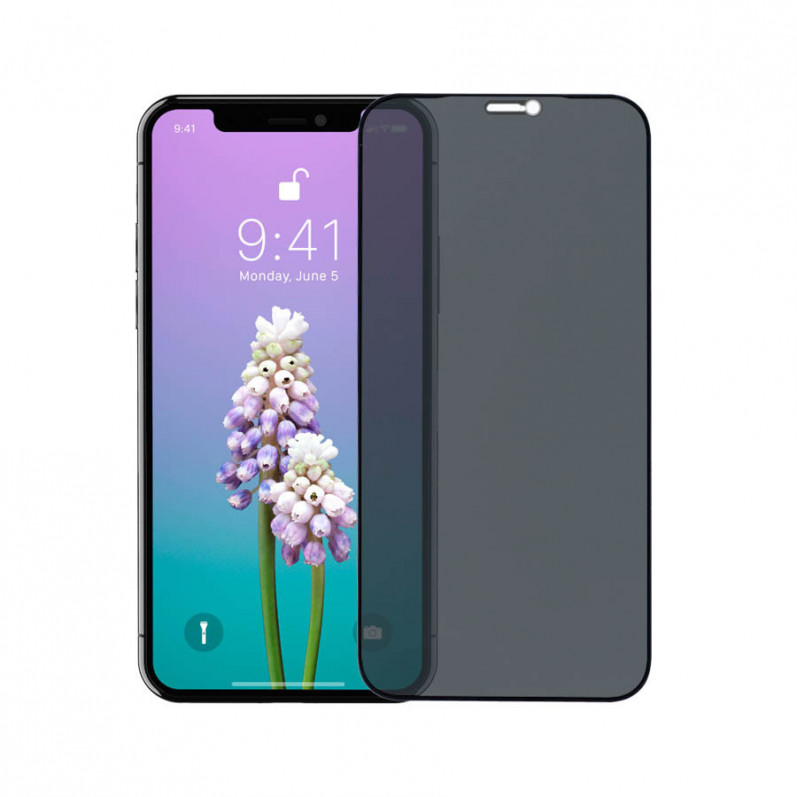 Cristal Templado Completo Antiespía para iPhone 11 Pro Max