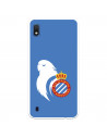 Fundaara Samsung Galaxy A10 del RCD Espanyol Escudo Perico Escudo Perico - Licencia Oficial RCD Espanyol