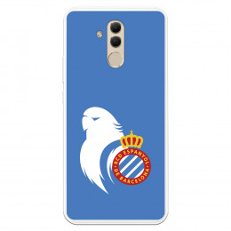 Fundaara Huawei Mate 20 Lite del RCD Espanyol Escudo Perico Escudo Perico - Licencia Oficial RCD Espanyol