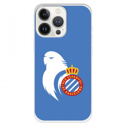 Fundaara iPhone 13 Pro del RCD Espanyol Escudo Perico Escudo Perico - Licencia Oficial RCD Espanyol
