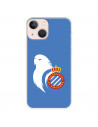 Fundaara iPhone 13 Mini del RCD Espanyol Escudo Perico Escudo Perico - Licencia Oficial RCD Espanyol