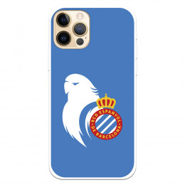 Fundaara iPhone 12 del RCD Espanyol Escudo Perico Escudo Perico - Licencia Oficial RCD Espanyol