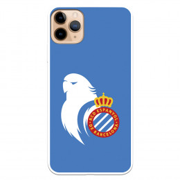 Fundaara iPhone 11 Pro Max del RCD Espanyol Escudo Perico Escudo Perico - Licencia Oficial RCD Espanyol