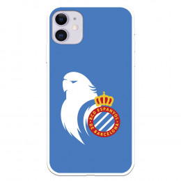 Fundaara iPhone 11 del RCD Espanyol Escudo Perico Escudo Perico - Licencia Oficial RCD Espanyol
