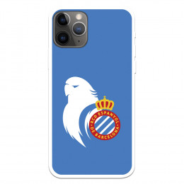 Fundaara iPhone 11 Pro del RCD Espanyol Escudo Perico Escudo Perico - Licencia Oficial RCD Espanyol