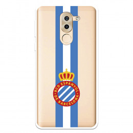 Fundaara Huawei Mate 9 Lite del RCD Espanyol Escudo Albiceleste Escudo Albiceleste - Licencia Oficial RCD Espanyol