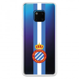 Fundaara Huawei Mate 20 Pro del RCD Espanyol Escudo Albiceleste Escudo Albiceleste - Licencia Oficial RCD Espanyol