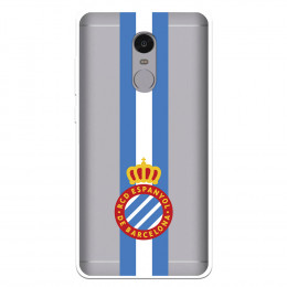 Fundaara Xiaomi Redmi Note 4 del RCD Espanyol Escudo Albiceleste Escudo Albiceleste - Licencia Oficial RCD Espanyol