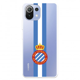 Fundaara Xiaomi Mi 11 Lite del RCD Espanyol Escudo Albiceleste Escudo Albiceleste - Licencia Oficial RCD Espanyol