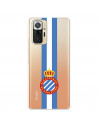 Fundaara Xiaomi Redmi Note 10 Pro del RCD Espanyol Escudo Albiceleste Escudo Albiceleste - Licencia Oficial RCD Espanyol