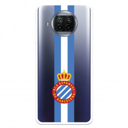 Fundaara Xiaomi Mi 10T Lite del RCD Espanyol Escudo Albiceleste Escudo Albiceleste - Licencia Oficial RCD Espanyol