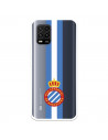 Fundaara Xiaomi Mi 10 Lite del RCD Espanyol Escudo Albiceleste Escudo Albiceleste - Licencia Oficial RCD Espanyol