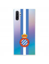 Fundaara Samsung Galaxy Note10 Plus del RCD Espanyol Escudo Albiceleste Escudo Albiceleste - Licencia Oficial RCD Espanyol