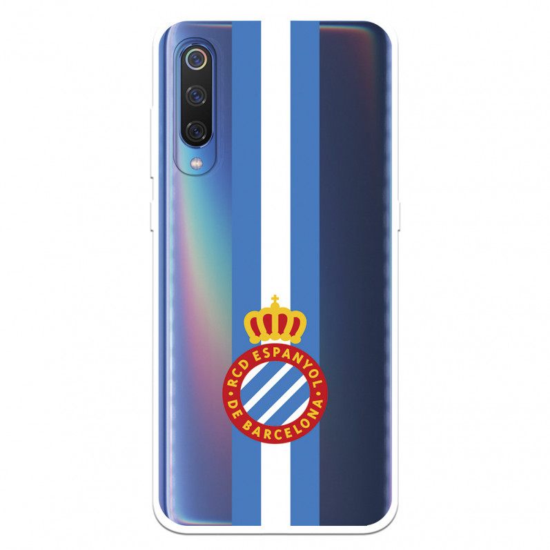 Fundaara Xiaomi Mi 9 del RCD Espanyol Escudo Albiceleste Escudo Albiceleste - Licencia Oficial RCD Espanyol