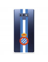Fundaara Samsung Galaxy Note9 del RCD Espanyol Escudo Albiceleste Escudo Albiceleste - Licencia Oficial RCD Espanyol