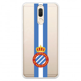 Fundaara Huawei Mate 10 Lite del RCD Espanyol Escudo Albiceleste Escudo Albiceleste - Licencia Oficial RCD Espanyol