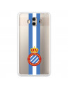 Fundaara Huawei Mate 10 del RCD Espanyol Escudo Albiceleste Escudo Albiceleste - Licencia Oficial RCD Espanyol