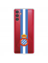 Fundaara Samsung Galaxy A13 5G del RCD Espanyol Escudo Albiceleste Escudo Albiceleste - Licencia Oficial RCD Espanyol
