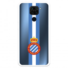 Fundaara Xiaomi Redmi Note 9 del RCD Espanyol Escudo Albiceleste Escudo Albiceleste - Licencia Oficial RCD Espanyol