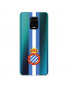 Fundaara Xiaomi Redmi Note 9S del RCD Espanyol Escudo Albiceleste Escudo Albiceleste - Licencia Oficial RCD Espanyol