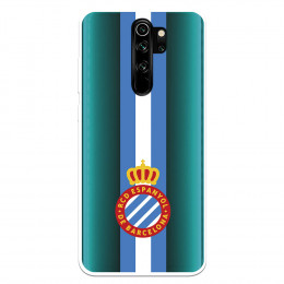 Fundaara Xiaomi Redmi Note 8 Pro del RCD Espanyol Escudo Albiceleste Escudo Albiceleste - Licencia Oficial RCD Espanyol