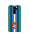Fundaara Xiaomi Redmi Note 8 Pro del RCD Espanyol Escudo Albiceleste Escudo Albiceleste - Licencia Oficial RCD Espanyol
