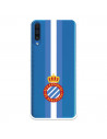Fundaara Samsung Galaxy A50 del RCD Espanyol Escudo Albiceleste Escudo Albiceleste - Licencia Oficial RCD Espanyol