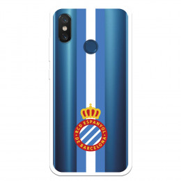 Fundaara Xiaomi Mi 8 del RCD Espanyol Escudo Albiceleste Escudo Albiceleste - Licencia Oficial RCD Espanyol