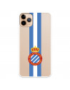 Fundaara iPhone 11 Pro Max del RCD Espanyol Escudo Albiceleste Escudo Albiceleste - Licencia Oficial RCD Espanyol