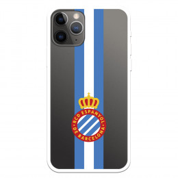 Fundaara iPhone 11 Pro del RCD Espanyol Escudo Albiceleste Escudo Albiceleste - Licencia Oficial RCD Espanyol