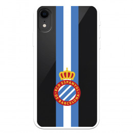 Fundaara iPhone XR del RCD Espanyol Escudo Albiceleste Escudo Albiceleste - Licencia Oficial RCD Espanyol