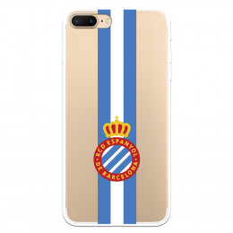 Fundaara iPhone 7 Plus del RCD Espanyol Escudo Albiceleste Escudo Albiceleste - Licencia Oficial RCD Espanyol