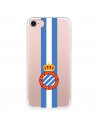Fundaara iPhone 7 del RCD Espanyol Escudo Albiceleste Escudo Albiceleste - Licencia Oficial RCD Espanyol