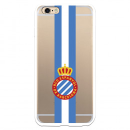 Fundaara iPhone 6 Plus del RCD Espanyol Escudo Albiceleste Escudo Albiceleste - Licencia Oficial RCD Espanyol