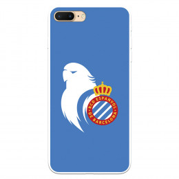 Fundaara iPhone 8 Plus del RCD Espanyol Escudo Perico Escudo Perico - Licencia Oficial RCD Espanyol
