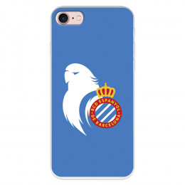 Fundaara iPhone 8 del RCD Espanyol Escudo Perico Escudo Perico - Licencia Oficial RCD Espanyol