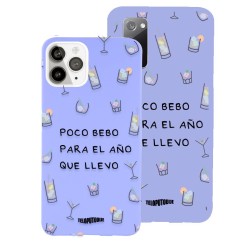 Funda Oficial Te Lo Puto Dije Orgullo - Poco bebo para el año que llevo