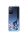 Funda para Huawei Honor X10 5G Oficial de Disney Angel & Stitch Beso - Lilo & Stitch