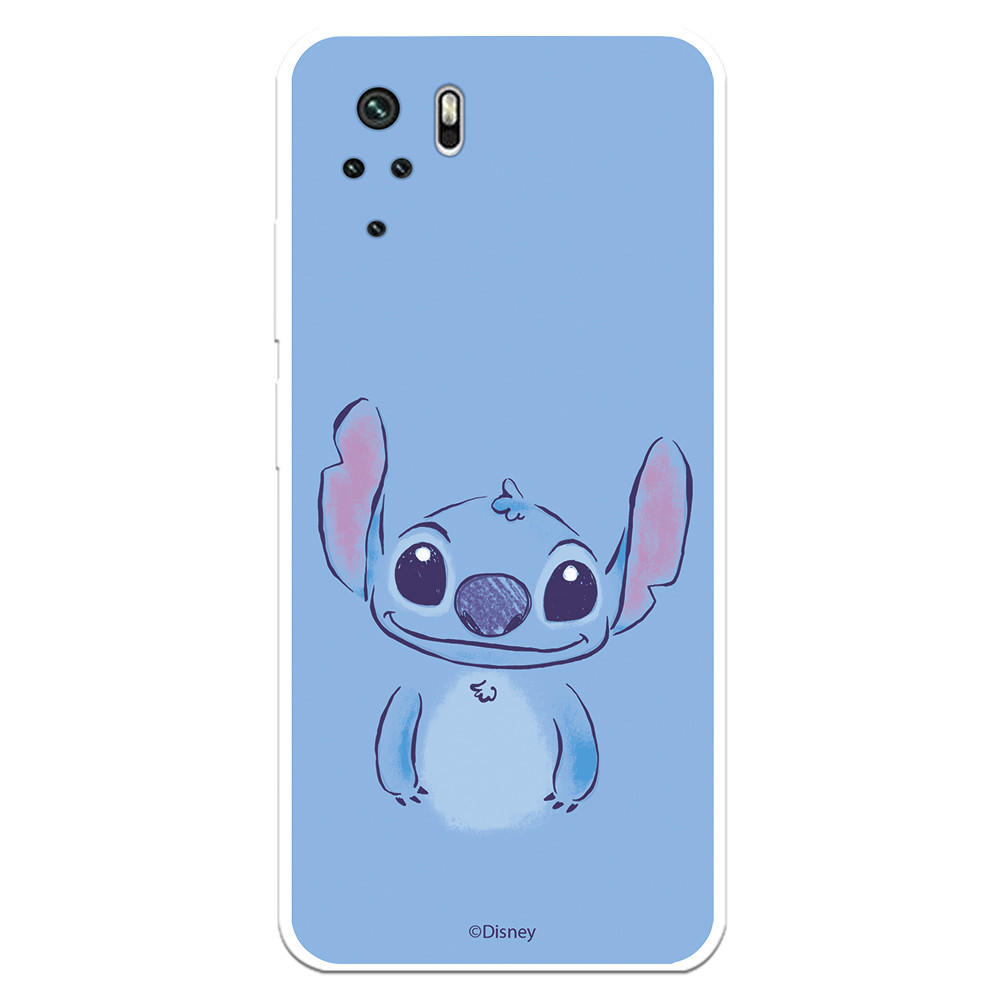 Funda para Xiaomi Redmi 9 Oficial de Disney Stitch Azul - Lilo & Stitch