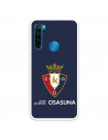 Fundaara Xiaomi Redmi Note 8 2021 del Osasuna Escudo Fondo Azul - Licencia Oficial CA Osasuna